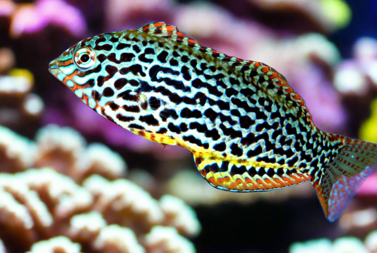 Fiji Leopard Wrass female small