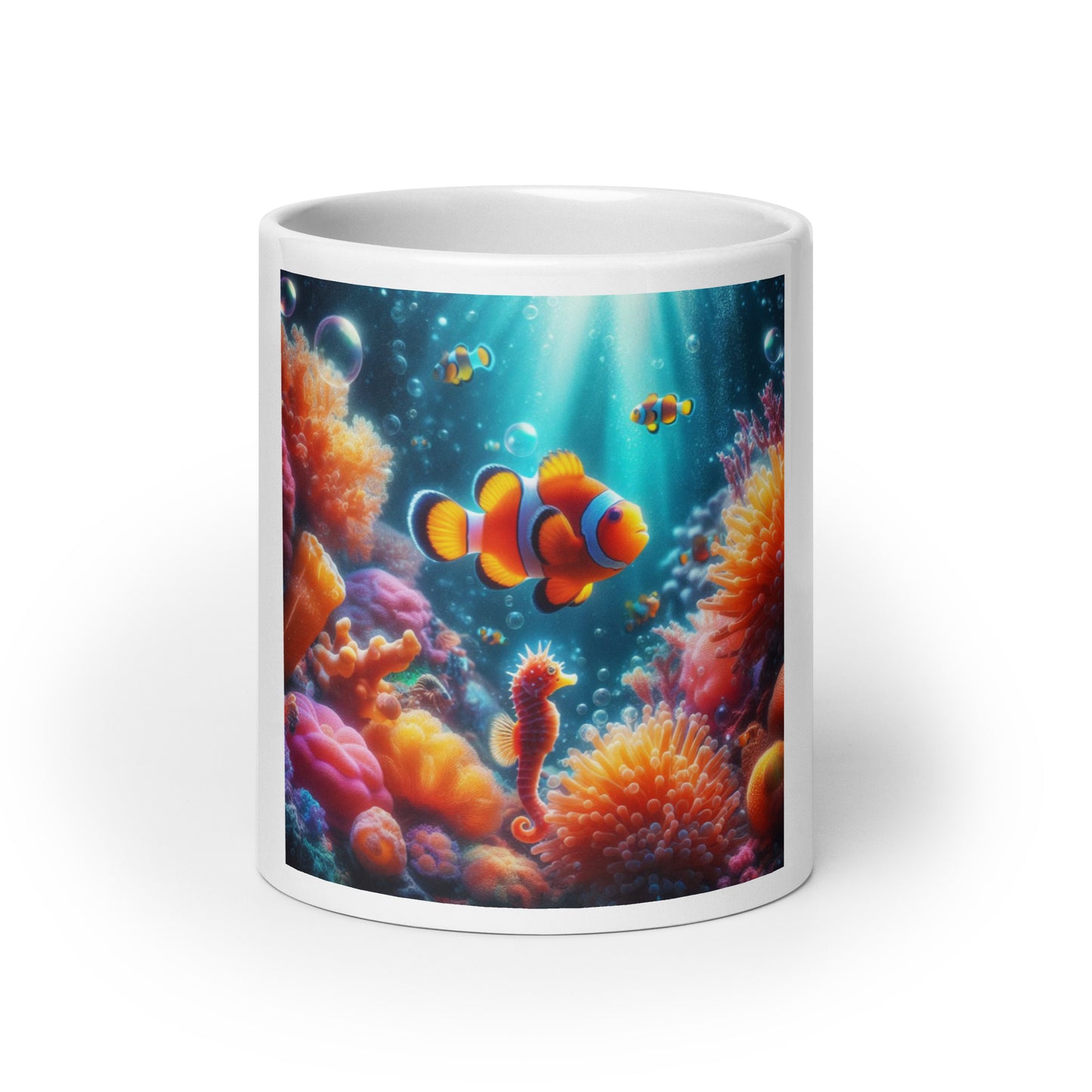 Clownfish & Seahorse Coffee Mug