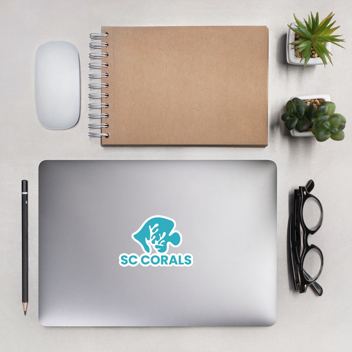 SC Coral Stickers