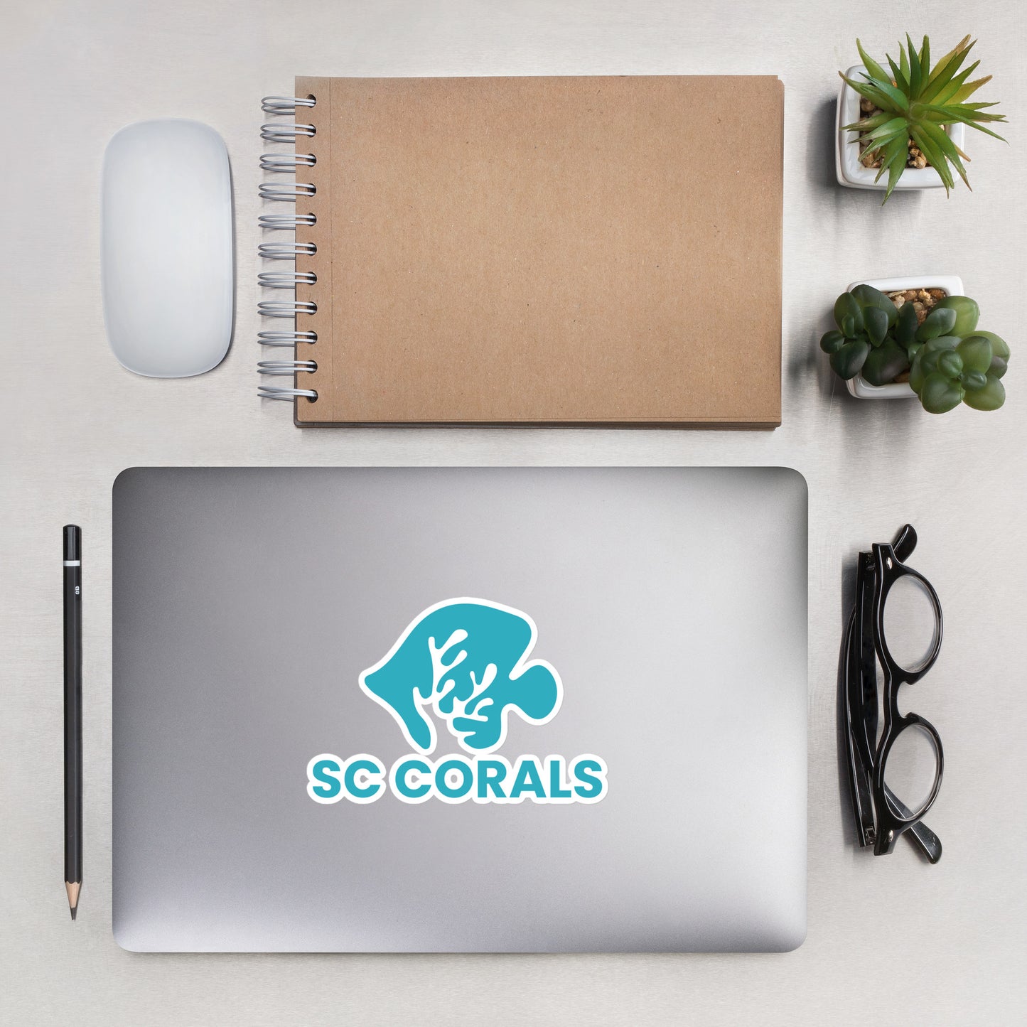SC Coral Stickers
