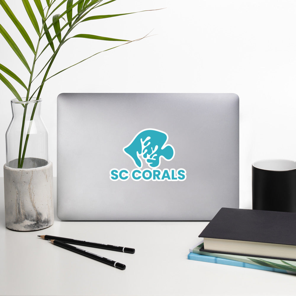 SC Coral Stickers